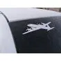 Наклейка «Самолет И...N-18» - виниловая плёнка белого цвета