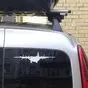 Наклейка «Самолет Ан-12» - белый винил