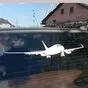 Наклейка «Пассажирский самолет Боинг737_800»